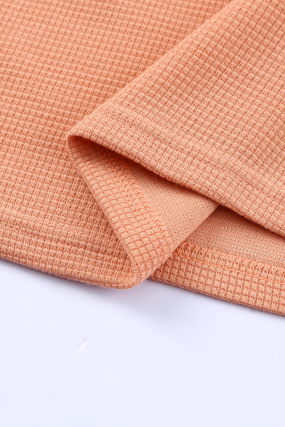 Plain Basic Waffle Knit U Neck Tank Top