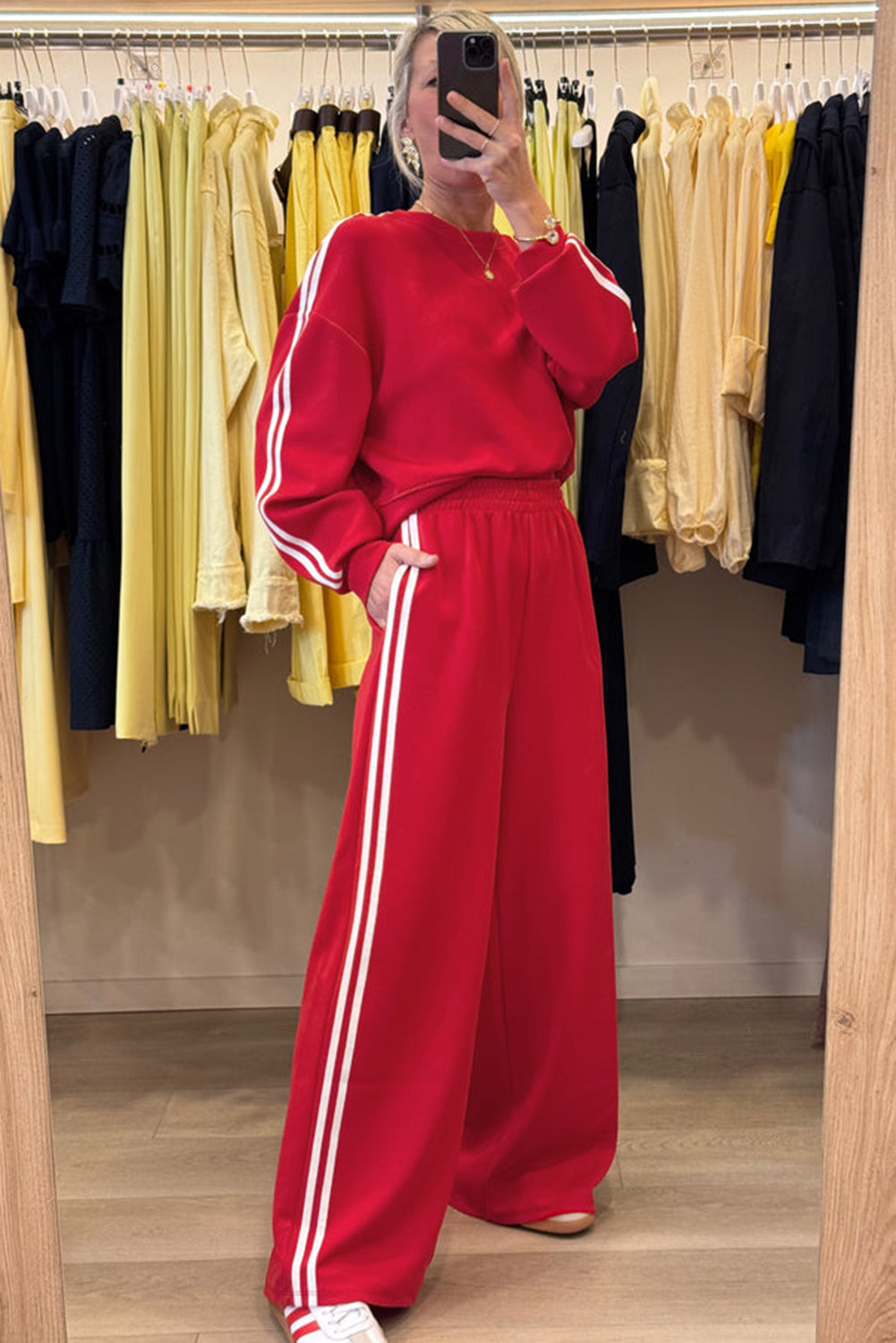 Wide Leg Pants 2pcs Outfit