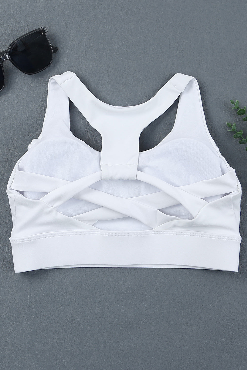 Cut Out Wireless Sports Bra
