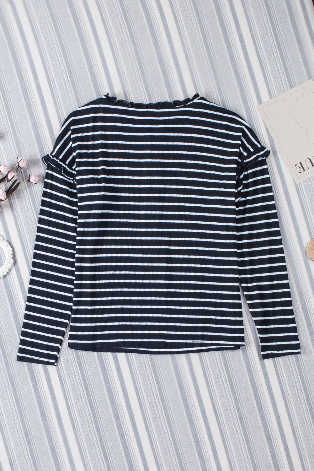 Striped Long Sleeve Top