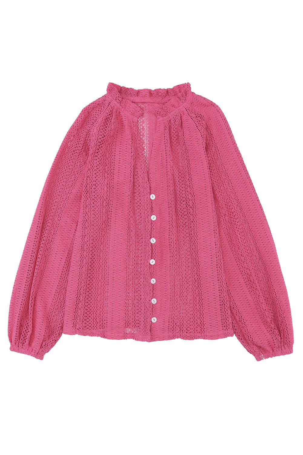 Raglan Sleeve Crochet Top