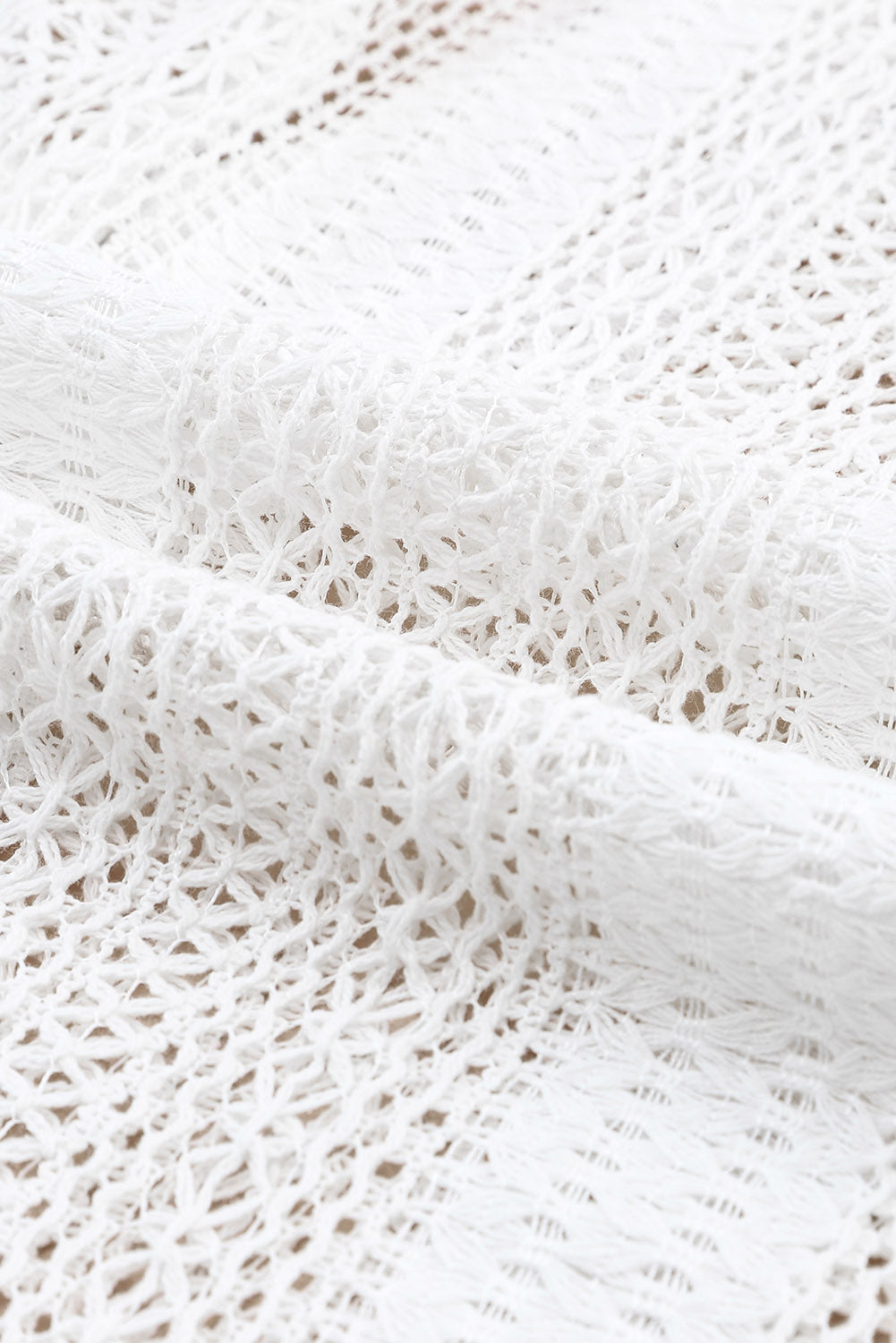 Raglan Sleeve Crochet Top
