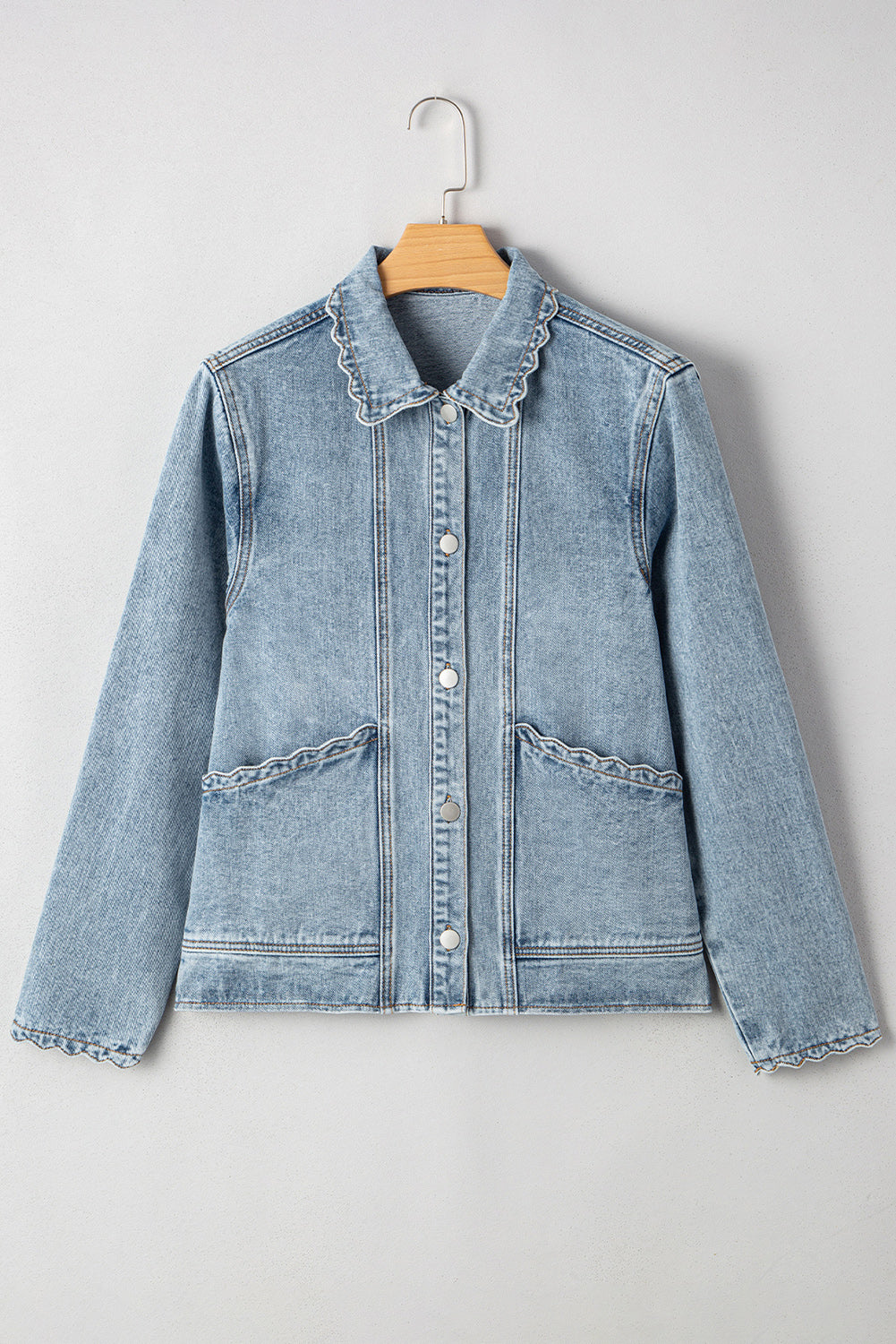 Button Up Denim Jacket