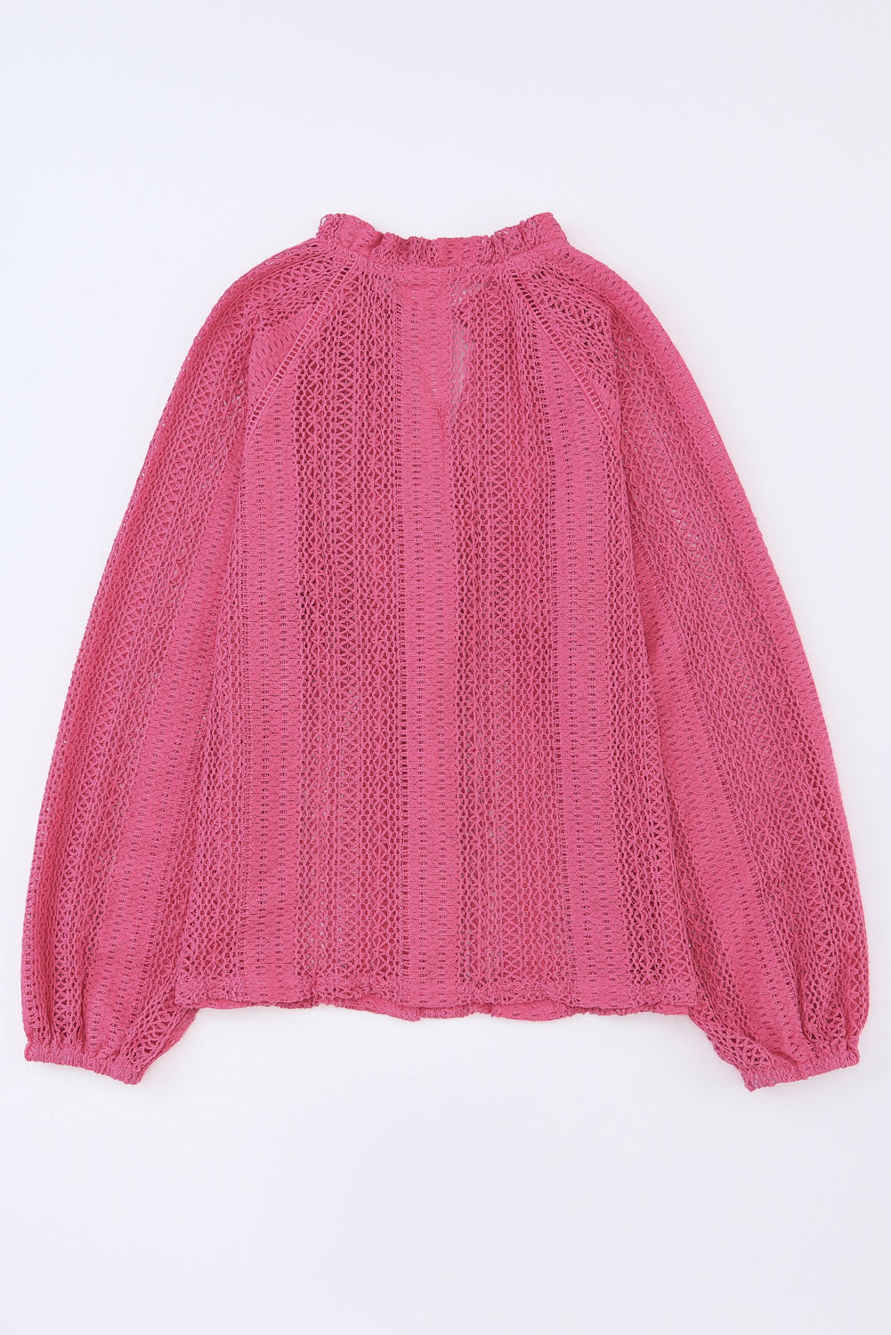 Raglan Sleeve Crochet Top