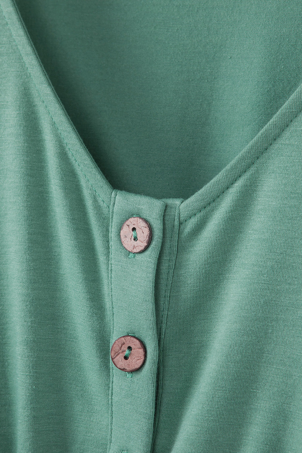 Sleeveless Button Front Short Basics Dress