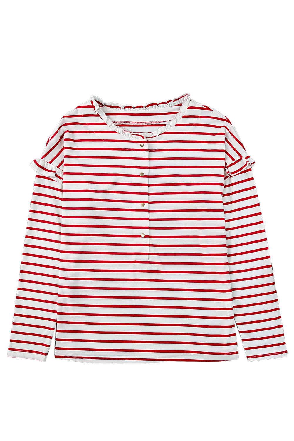 Striped Long Sleeve Top
