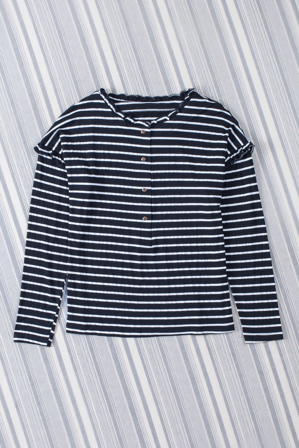 Striped Long Sleeve Top