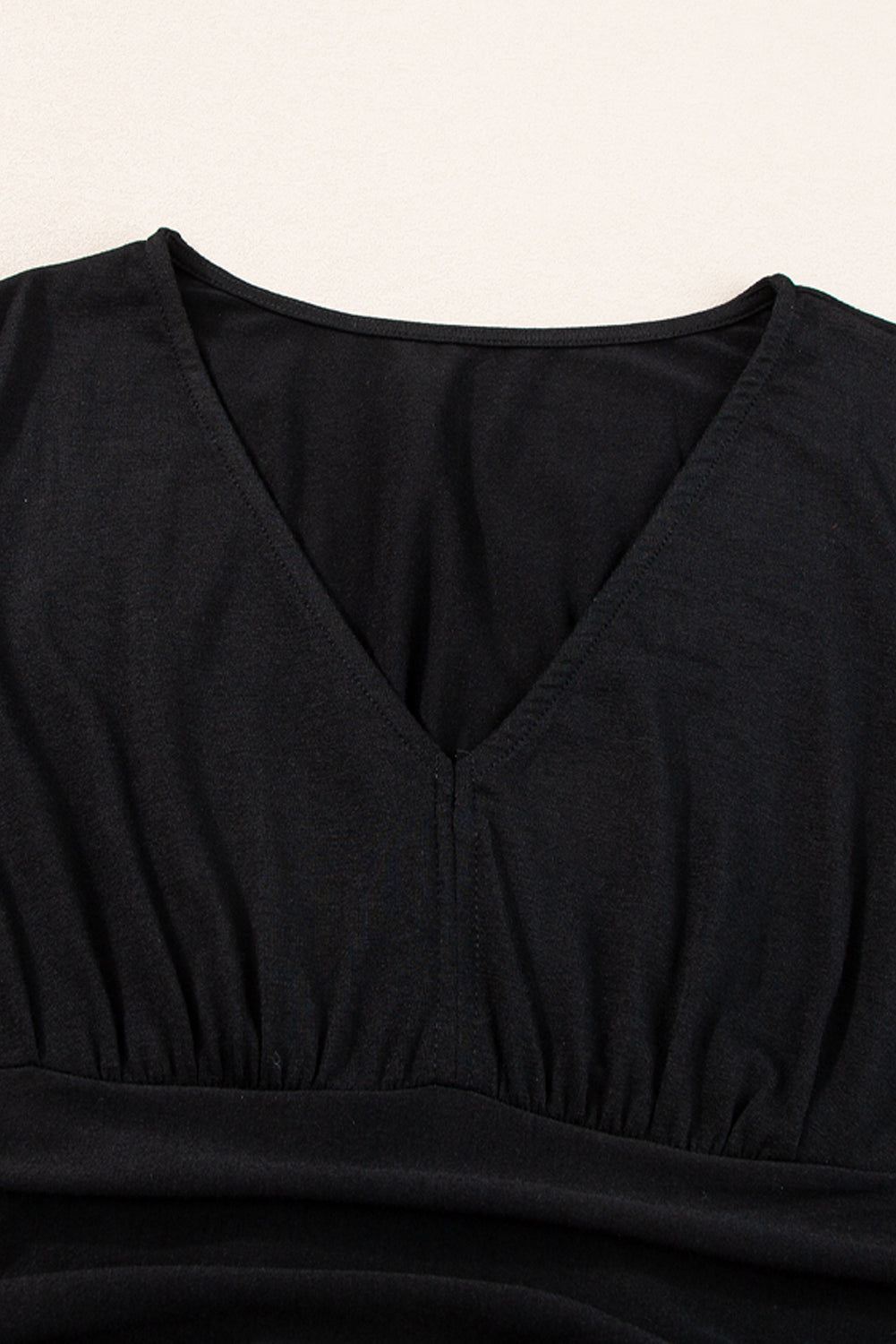 Deep V Neck Maxi Dress