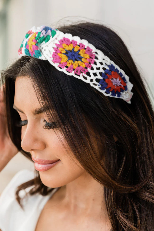 Knitted Bohemian Wide Headband