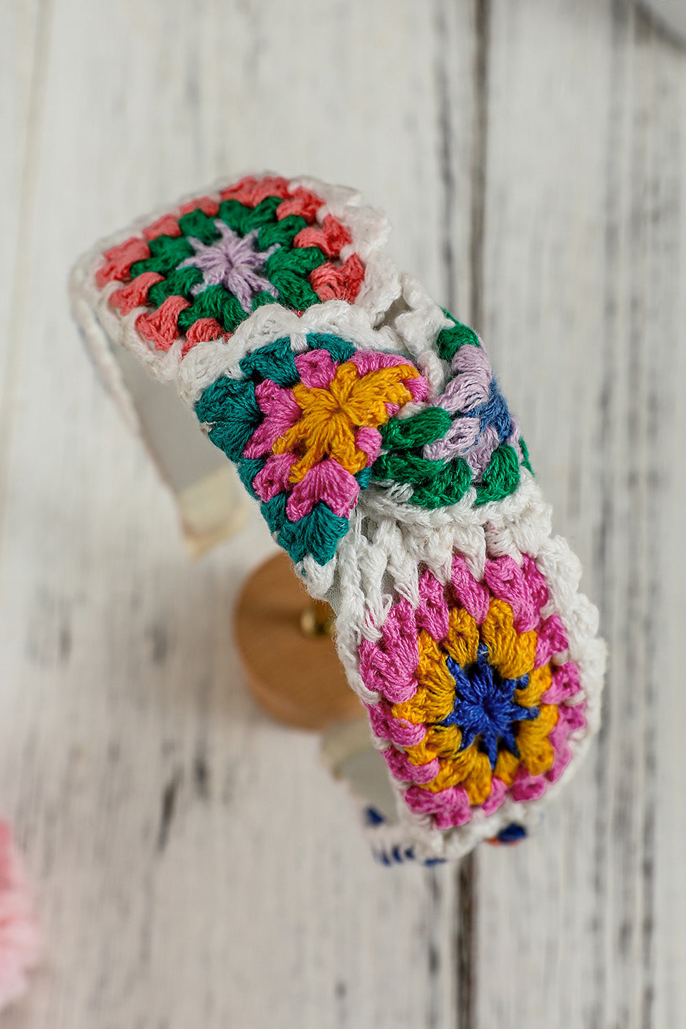 Knitted Bohemian Wide Headband