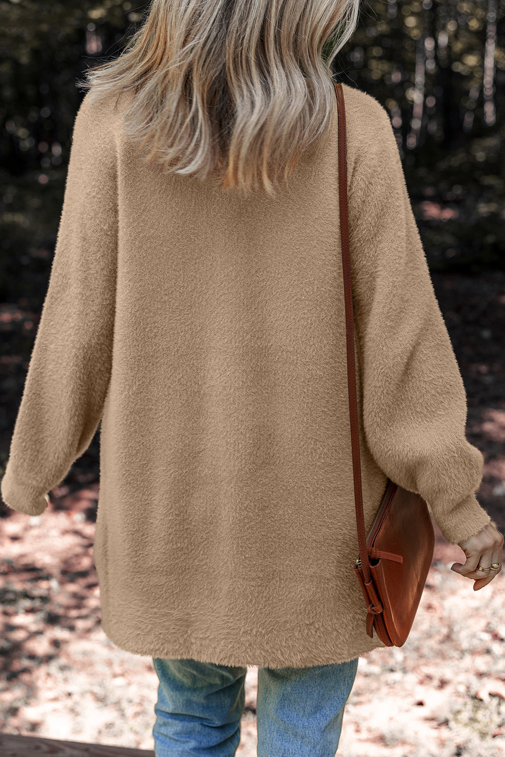 Midi Solid Cardigan