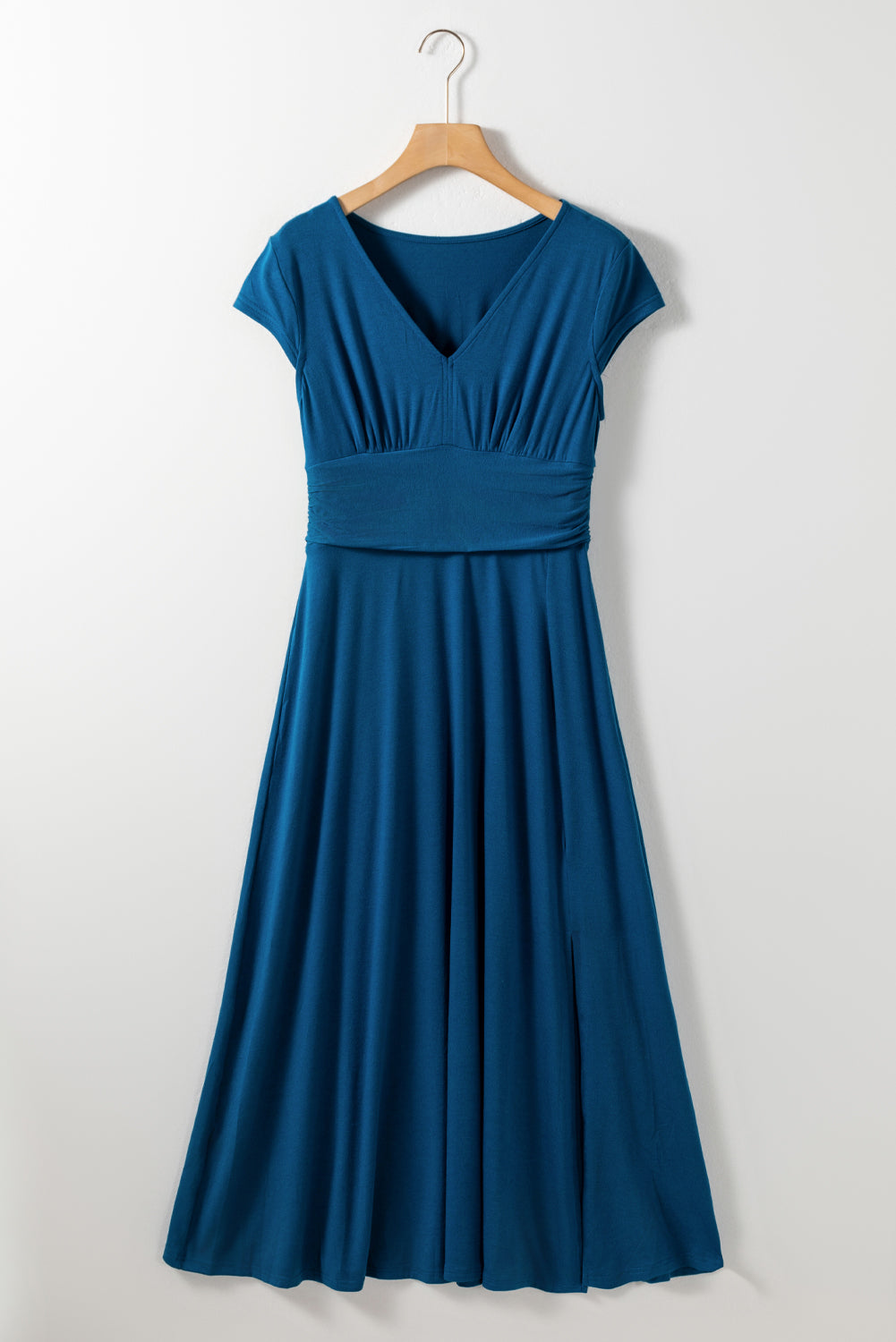 Deep V Neck Maxi Dress
