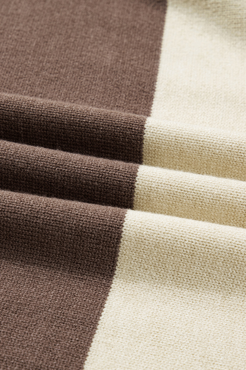 Crew Neck Drop Shoulder Sweater