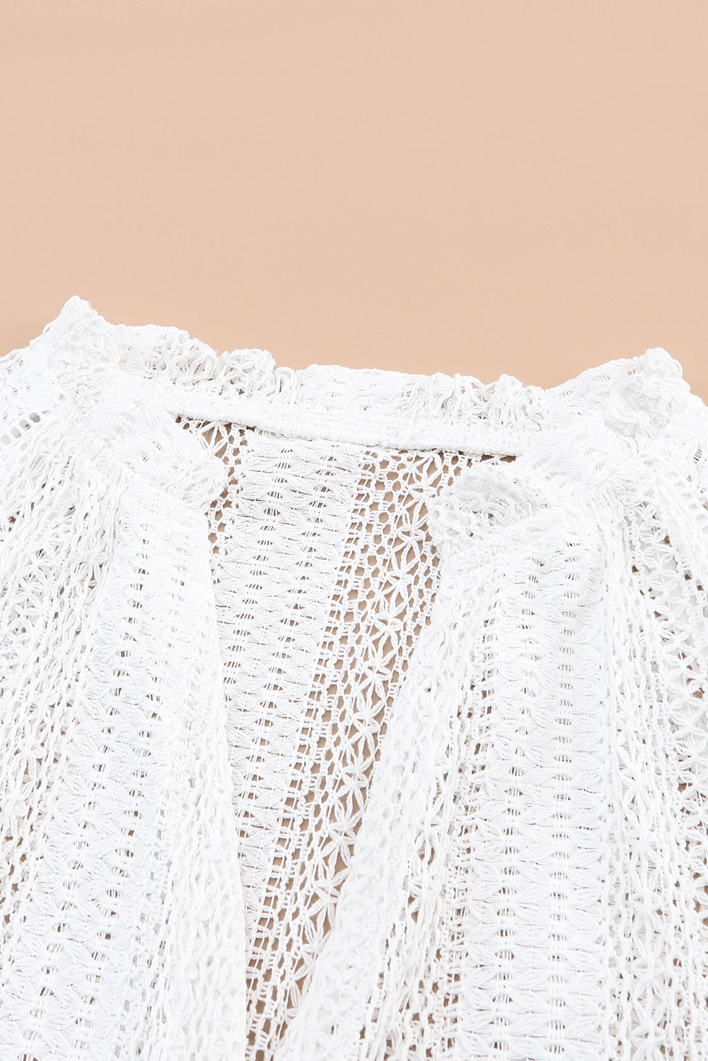 Raglan Sleeve Crochet Top