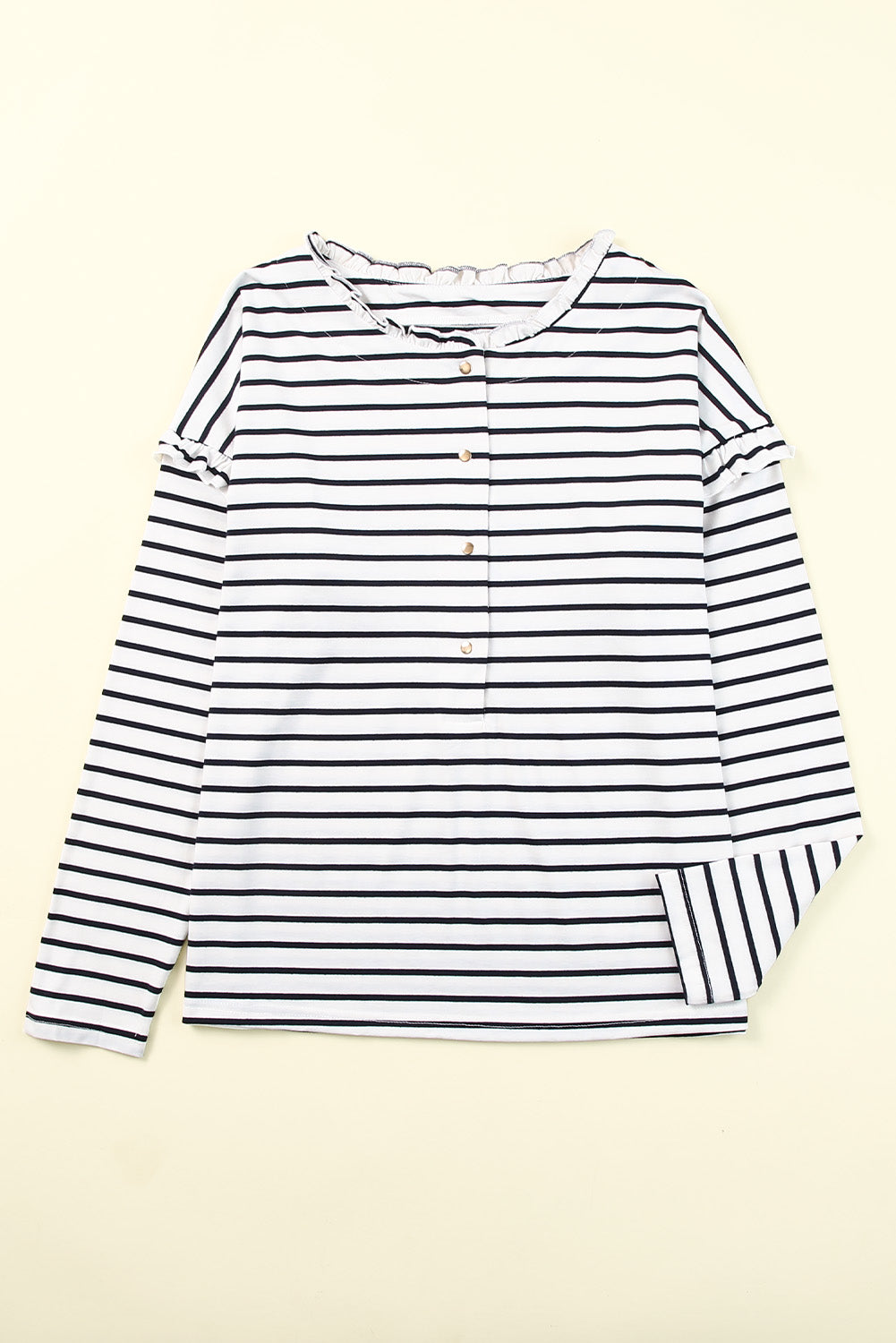 Striped Long Sleeve Top