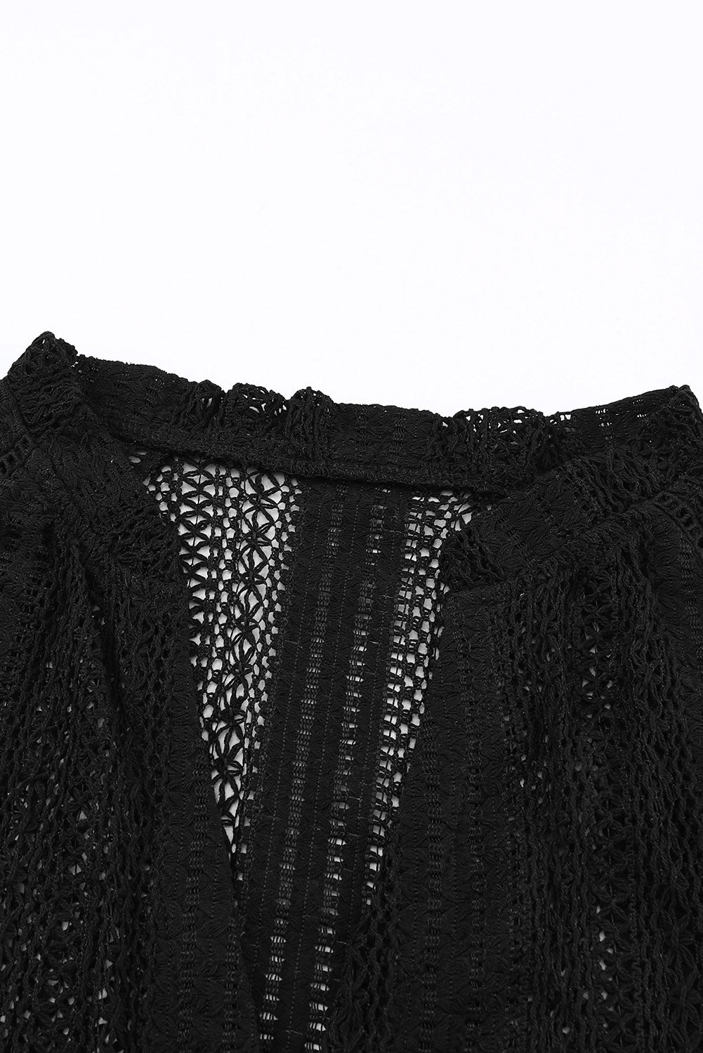 Raglan Sleeve Crochet Top