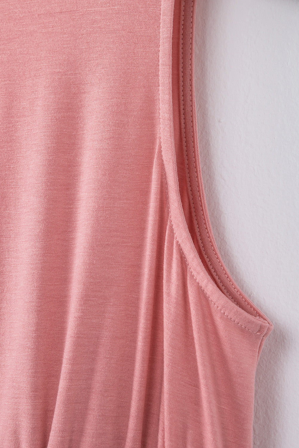 Sleeveless Button Front Short Basics Dress