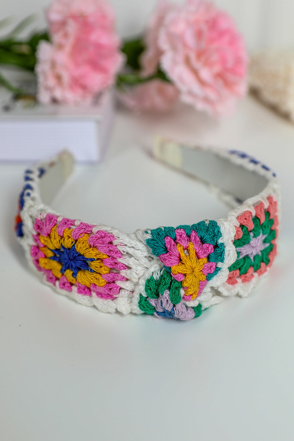 Knitted Bohemian Wide Headband