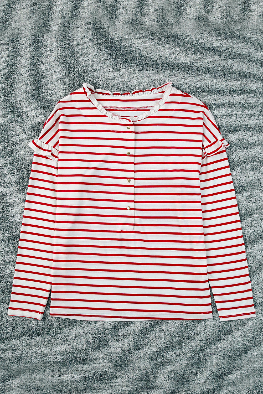 Striped Long Sleeve Top