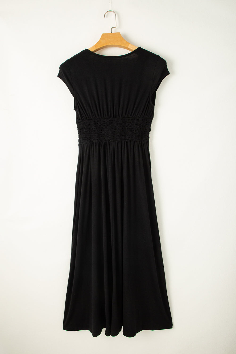 Deep V Neck Maxi Dress