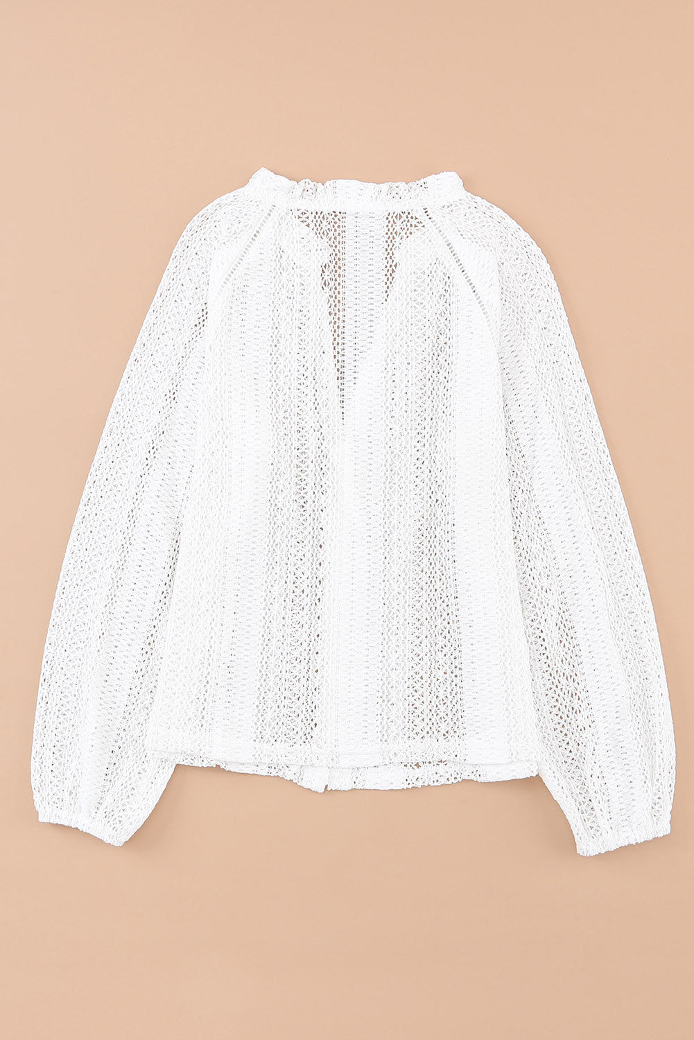 Raglan Sleeve Crochet Top