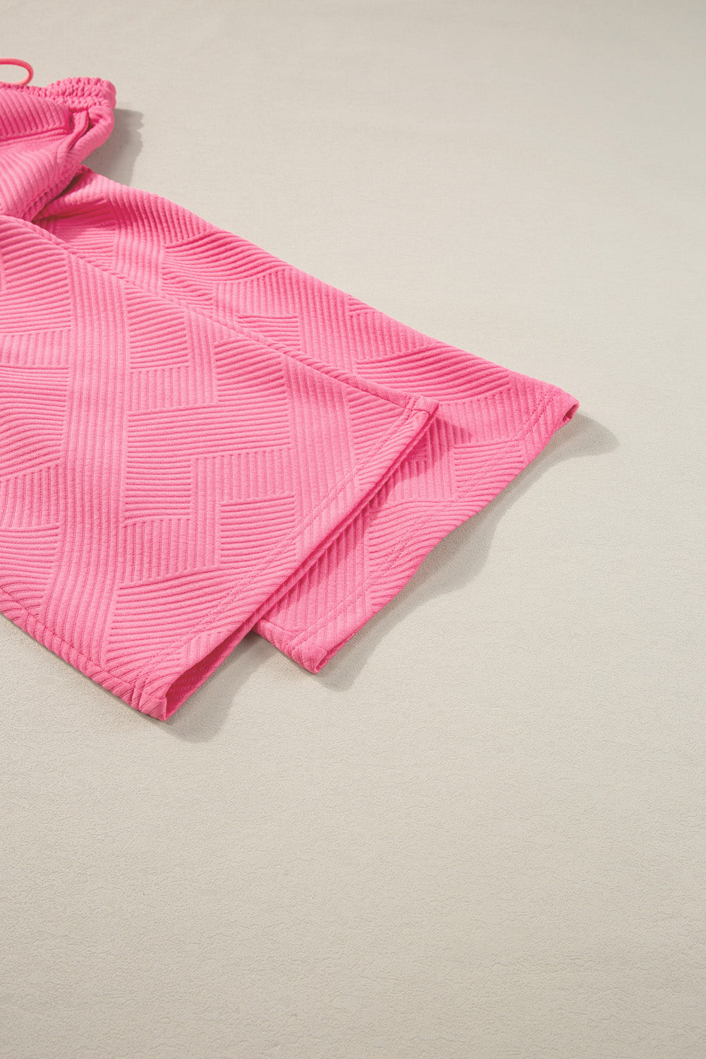 Loose Fit T Shirt and Drawstring Pants Set