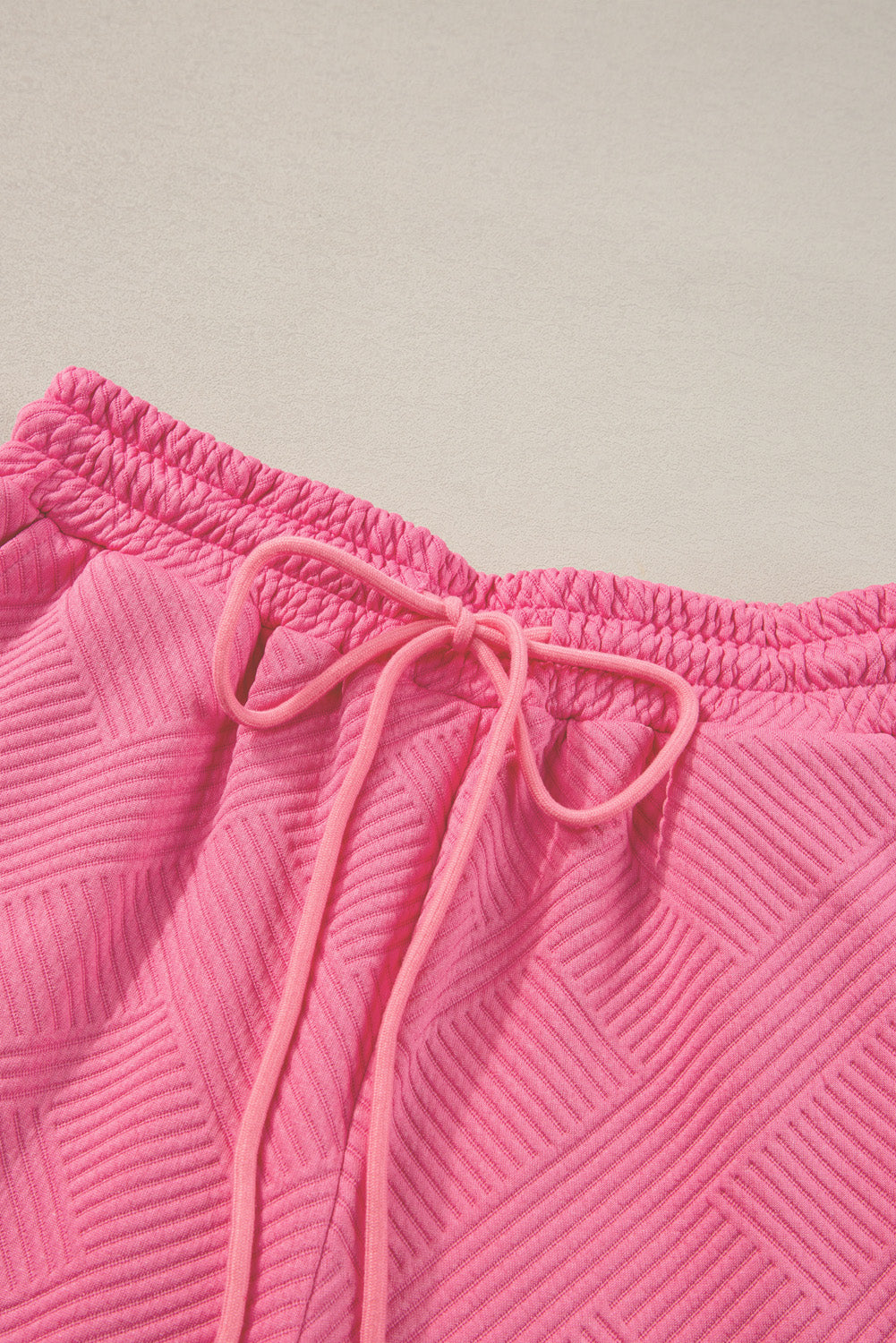 Loose Fit T Shirt and Drawstring Pants Set