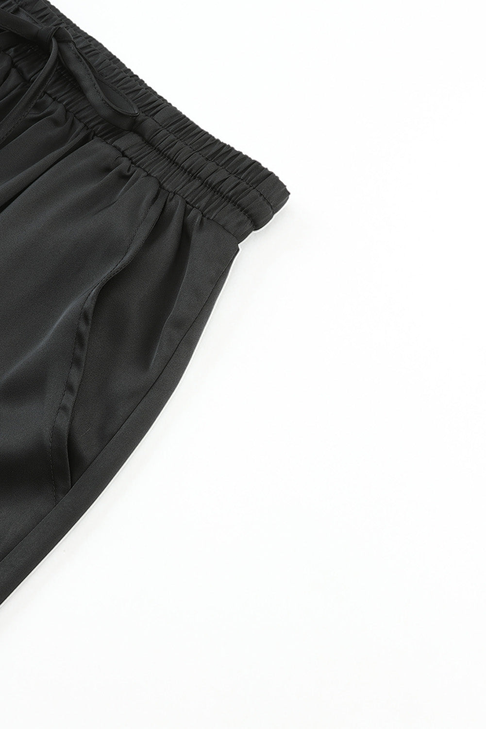 Satin Drawstring Joggers