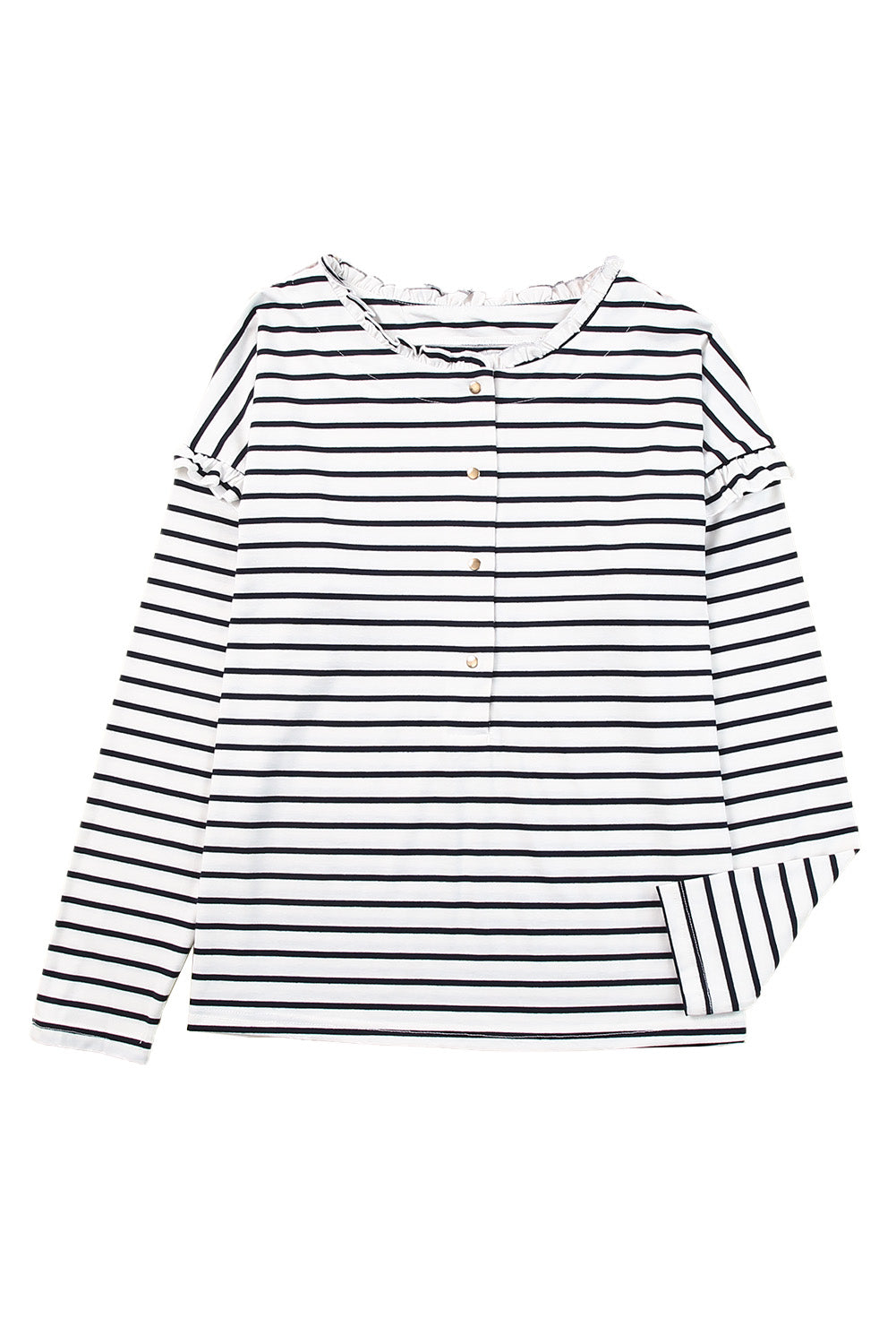 Striped Long Sleeve Top