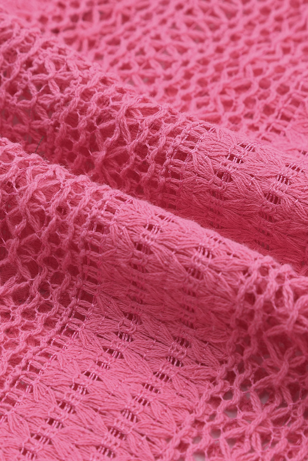 Raglan Sleeve Crochet Top