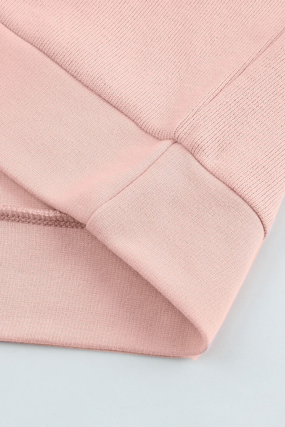 Plain Casual Button Front Pullover Hoodie