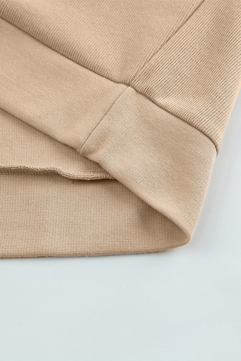 Plain Casual Button Front Pullover Hoodie