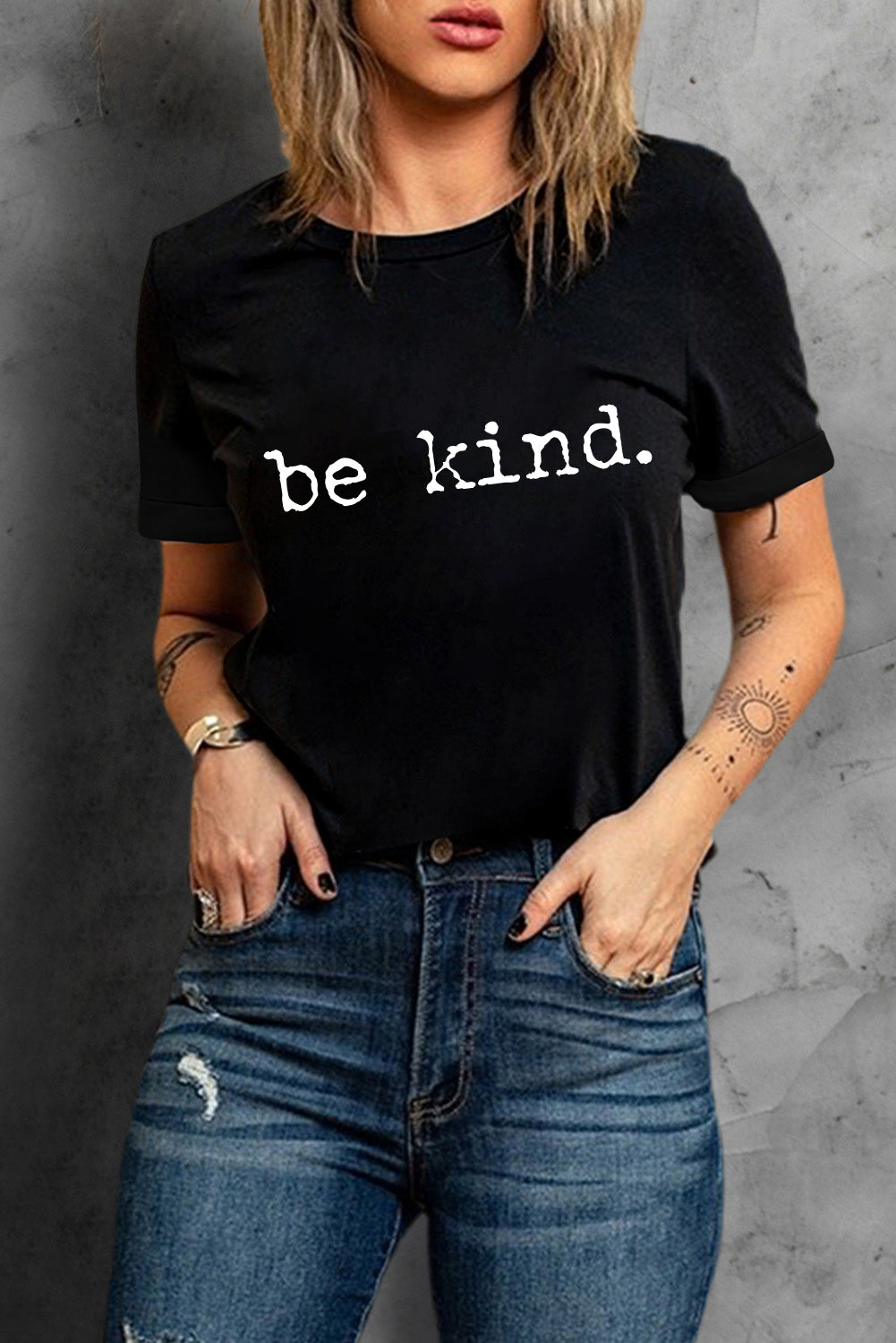 be kind Letter T Shirt