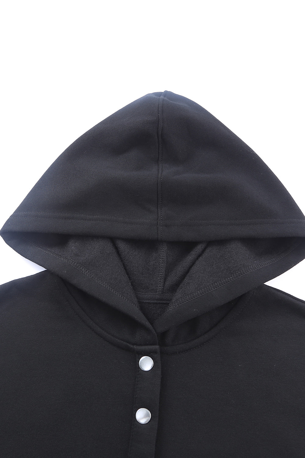 Batwing Sleeve Henley Hoodie