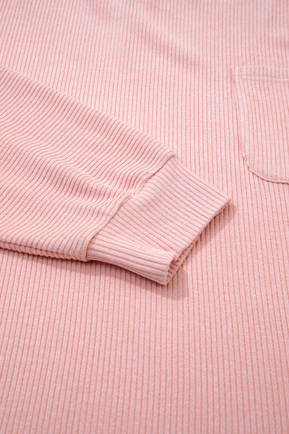 Rib Knit Long Sleeve Top