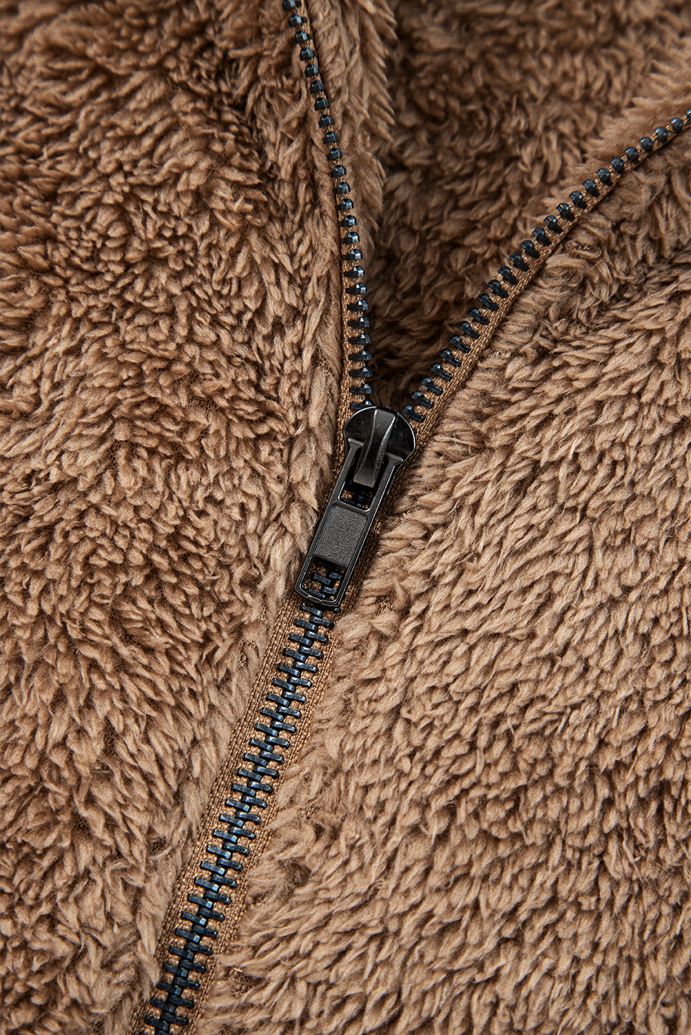 Sherpa zip up and shorts