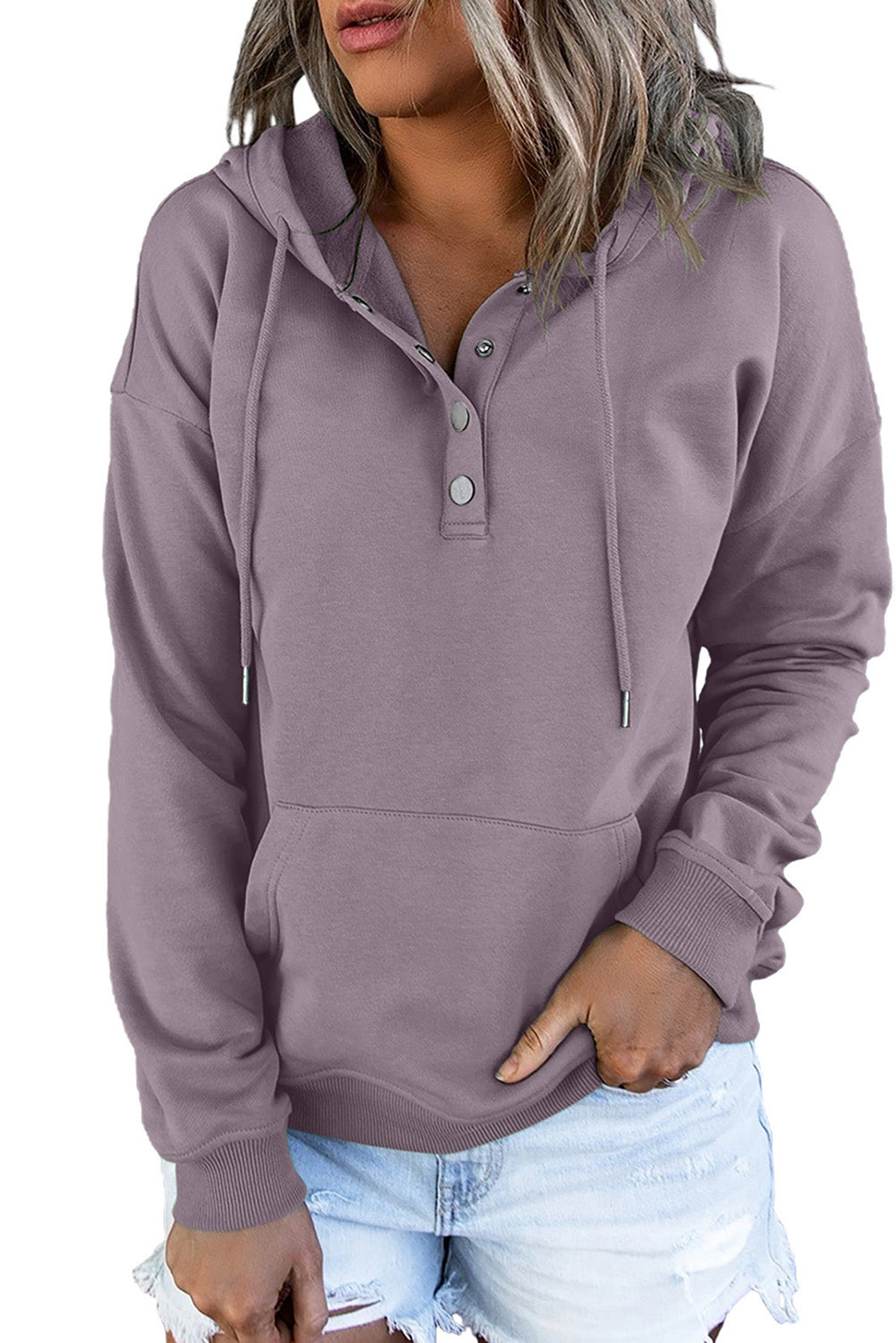 Kangaroo Pocket Pullover Hoodie