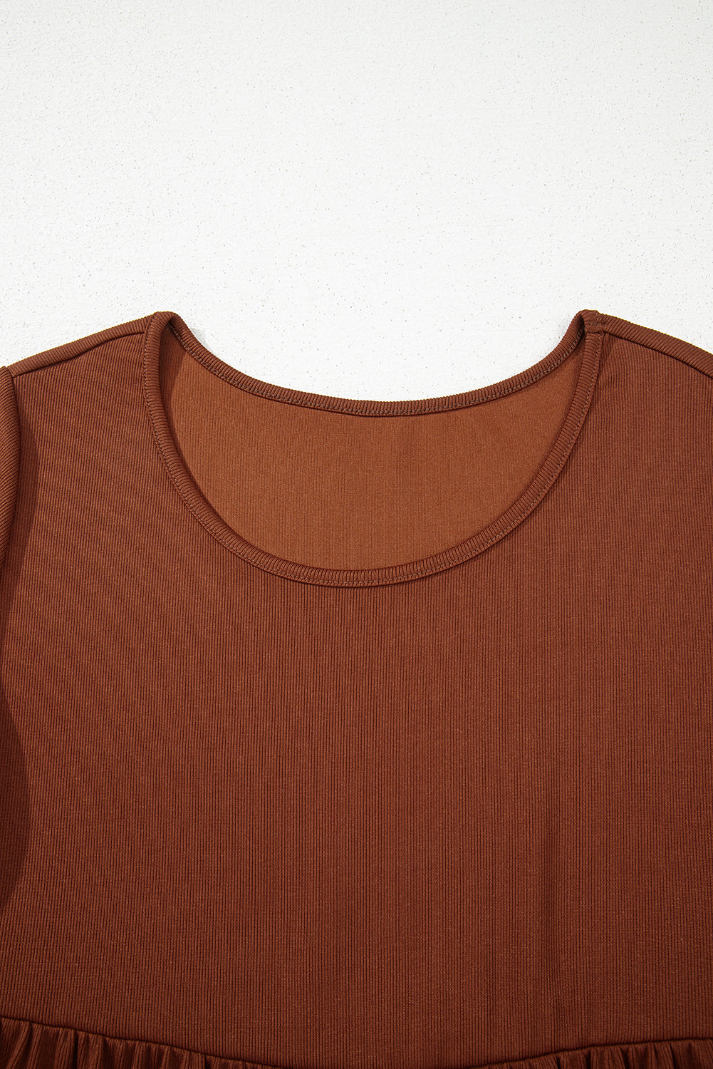 High Waist Long Sleeve Mini Dress