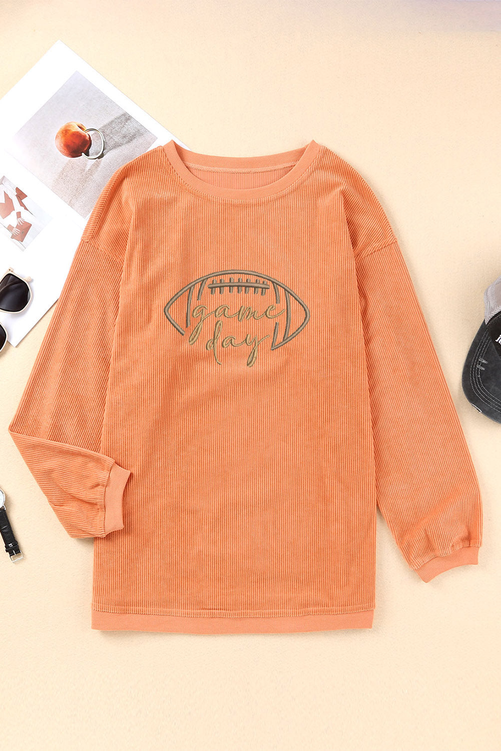 Game Day Embroidered Sweatshirt