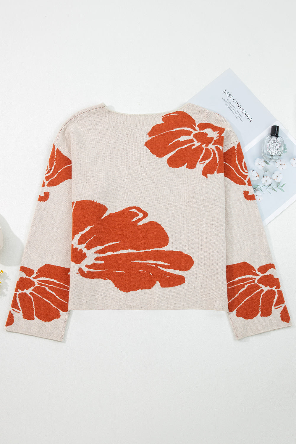 Drop Sleeve Baggy Sweater