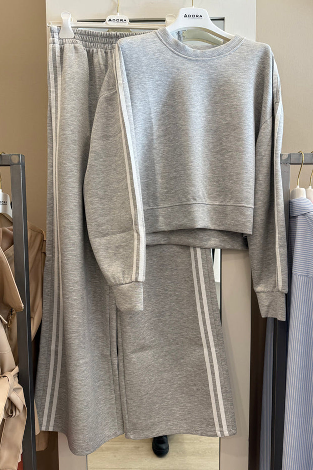 Wide Leg Pants 2pcs Outfit