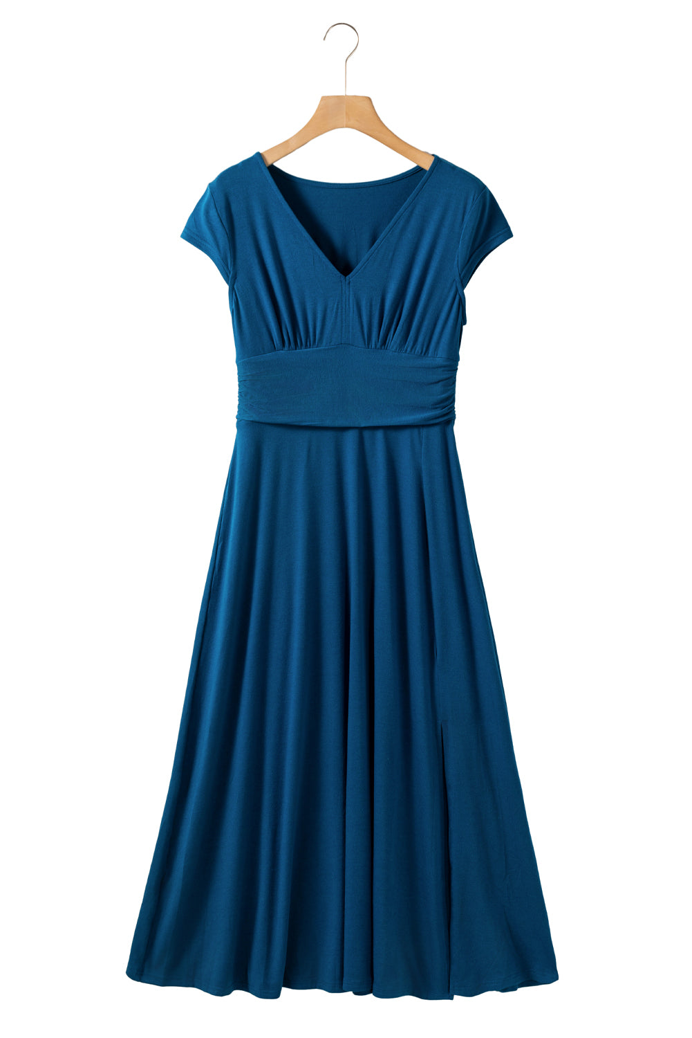 Deep V Neck  Maxi Dress