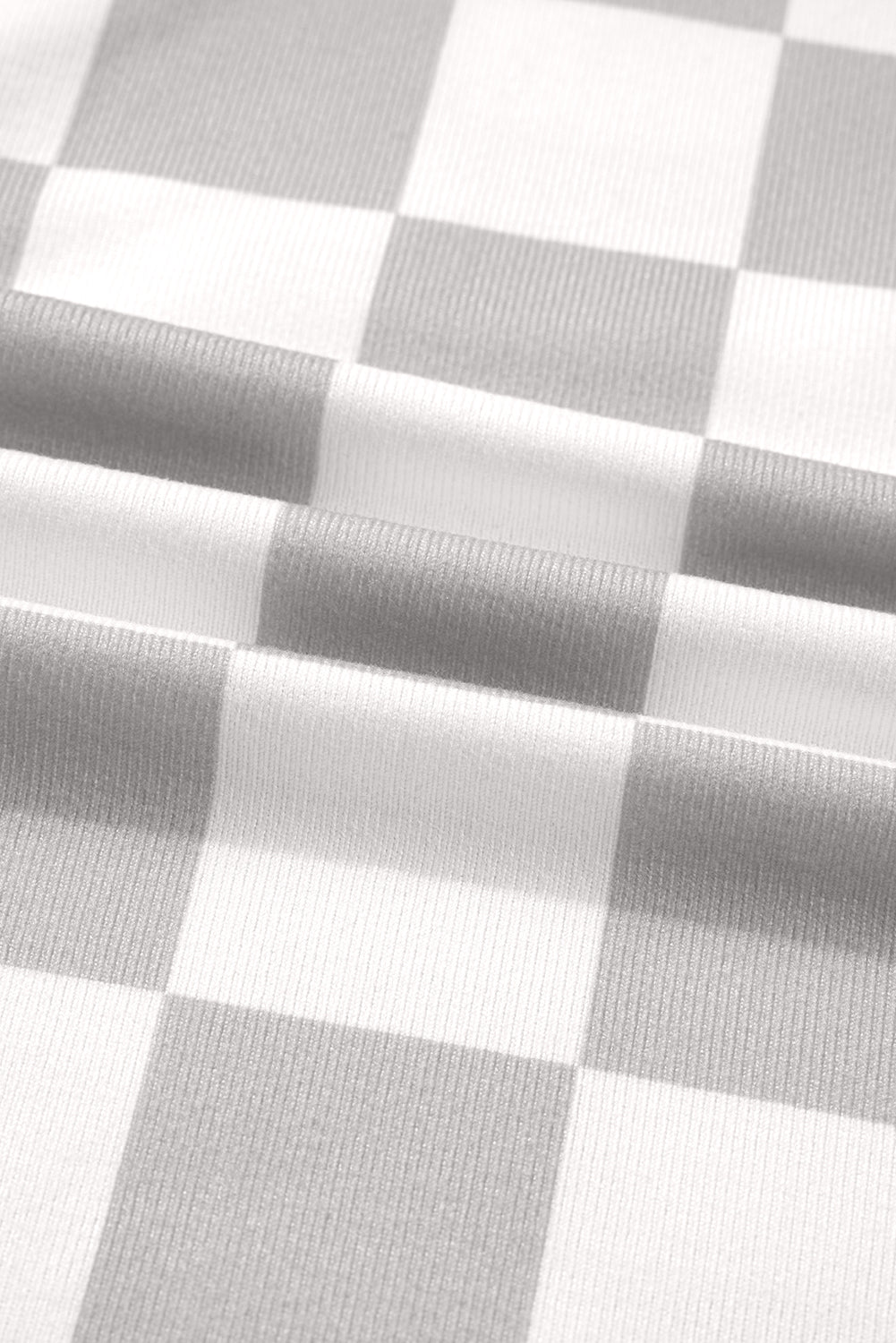 Checkered Plus Size Jacket