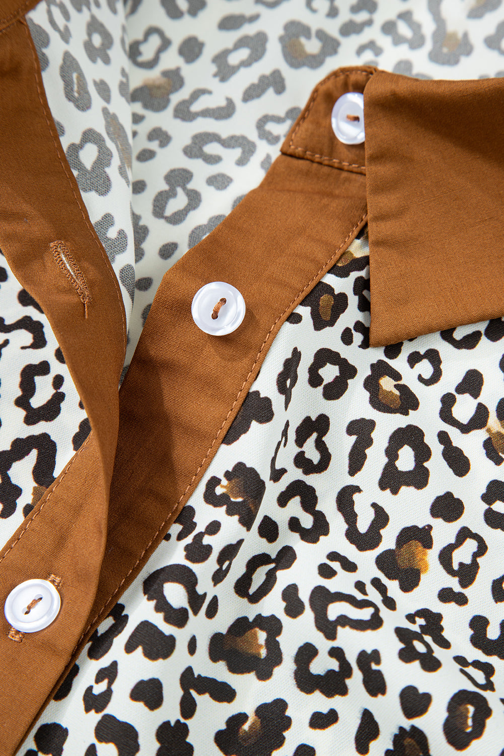 Leopard Print Mini Dress