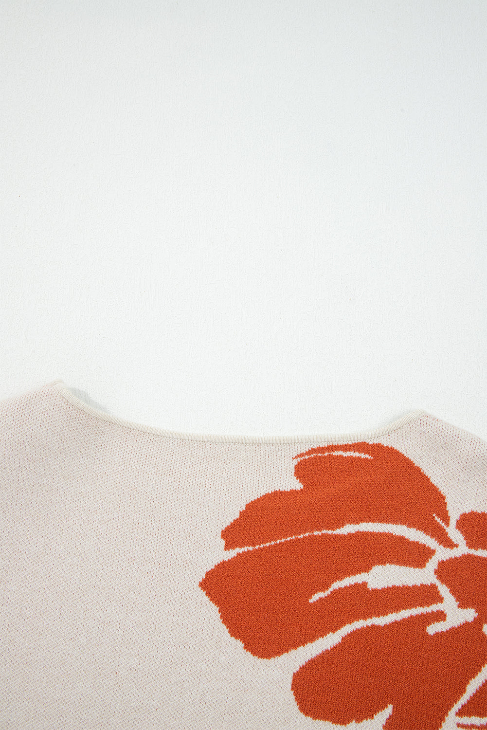 Drop Sleeve Baggy Sweater