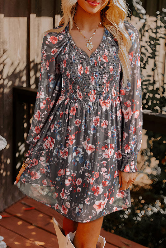 Long Sleeve Mini Dress
