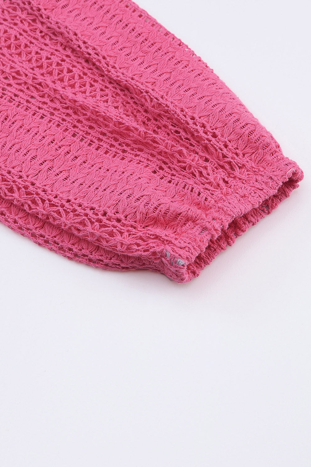 Raglan Sleeve Crochet Top