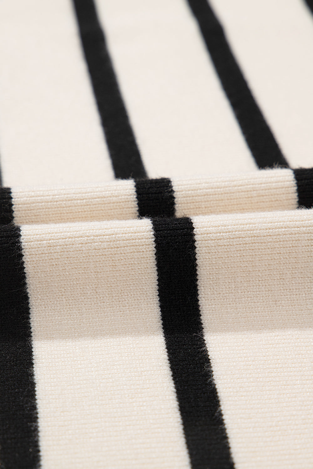 Black Stripe Cardigan