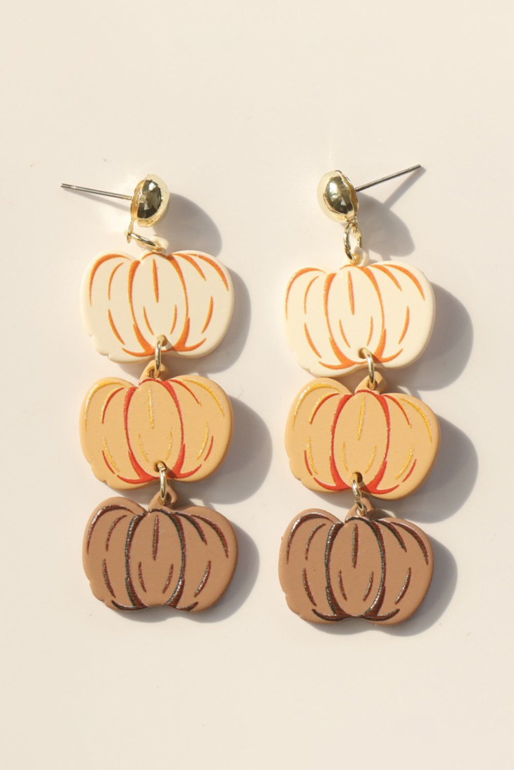 Pumpkin Dangle Earrings