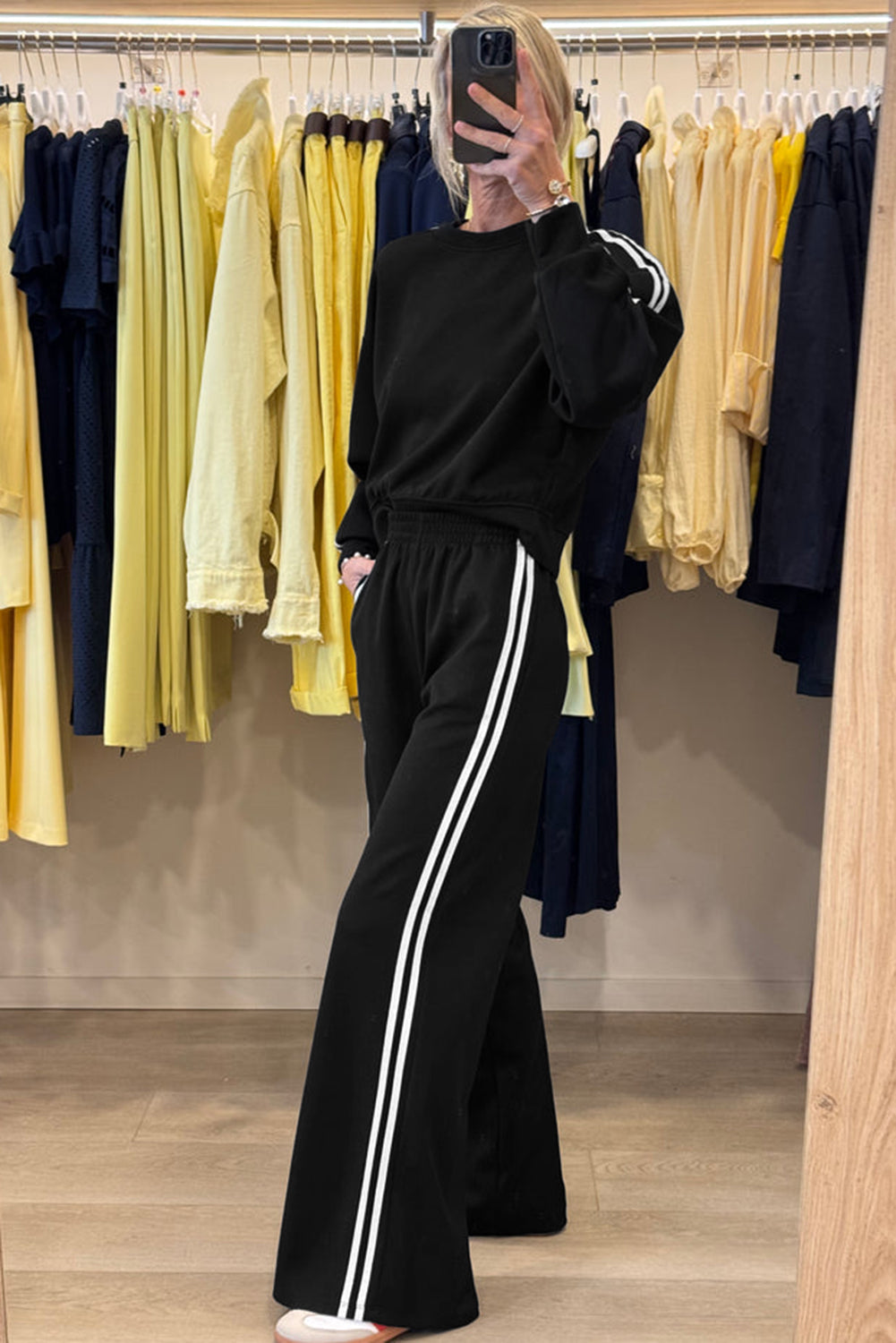 Wide Leg Pants 2pcs Outfit